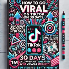 How to Go Viral on TikTok in 30 Days: A Low-Budget American Creator’s Blueprint to 1M Views & $1K/Month (Step-by-Step Plan)