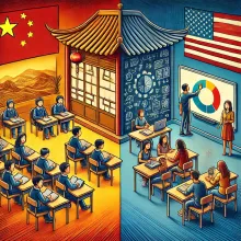 Tiger Mom Tanks vs Silicon Valley Playgrounds: How Chinese and American Schools Turned AI Into a Kung Fu Panda Showdown